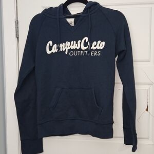 Campus Crew Navy Hoodie
